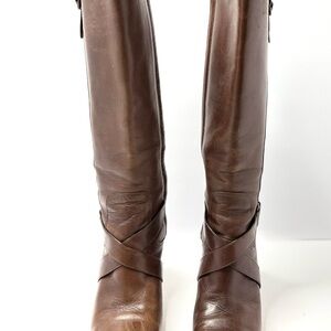 Cole Haan Chestnut Over the Knee Boots